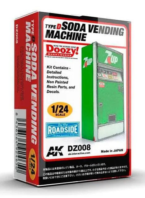 Doozy 1/24 PEPSI Soda VENDING Machine Resin Model kit #DZ007