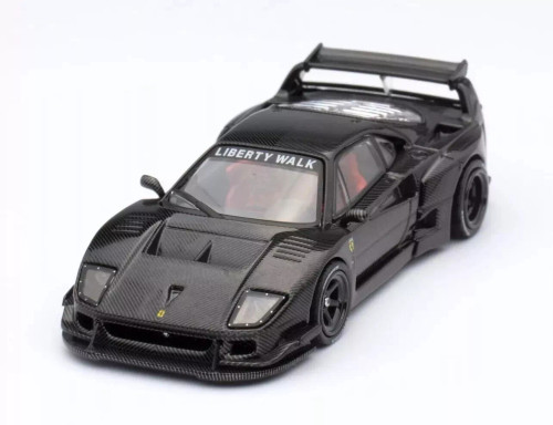 1/64 FERRARI F40 LBWK Liberty Walk Model Car -CARBON FIBER-