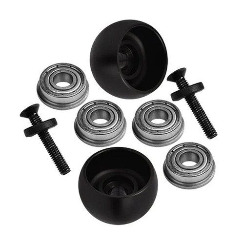 For 1/4 Losi Promoto Bike LEAN BAR WHEELS Upgrade (2PCS) #MX040 -BLACK-