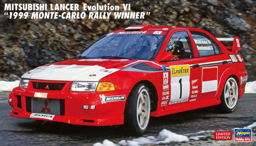 Hasegawa 1/24 MITSUBISHI LANCER GSR Evolution IV Plastic