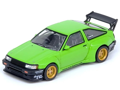 1/64 Die Cast TOYOTA COROLLA AE86 Levin Trackers Racing Model Car