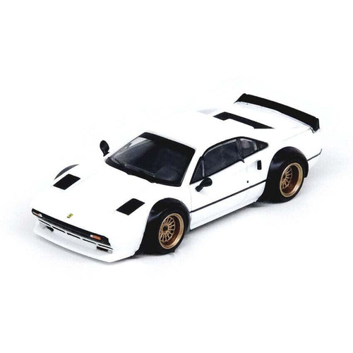 LBWK 308 GTB ミニカー 赤色 灰色2台セット レース仕様 おまけ付き Liberty Walk 308 GTB Innomodels 1/64 Diecast Car Ferrari Red LBWK