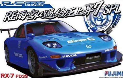 NO.119  1/24 雨宮 MAZDA  RX-7 FD3S Fujimi 1/24 MAZDA FD3S RX-7 A-Spec (w/GT W Wing) Plastic Model Kit