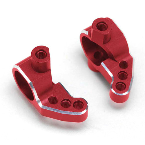Yokomo 1/10 ALUMINUM Lightweight SP STEERING BLOCK (2PCS) -RED- #Y2-415SAR