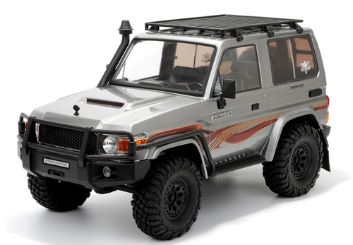 RC 1/10 TOYOTA LAND CRUISER LC71 4X4 Truck *RTR* -GRAY-