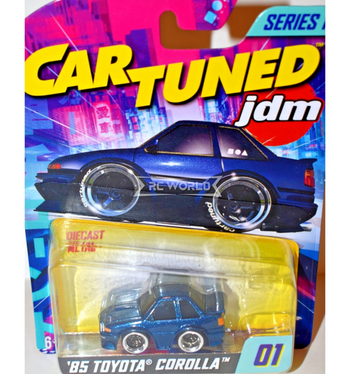 Car Tuned 1/64 JDM 1985 TOYOTA COROLLA AE86 COUPE Series 1 Diecast Car