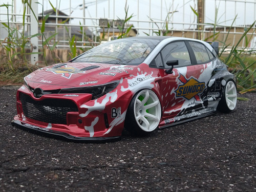 Reve D 1/10 RC Car BODY TOYOTA GR86 Pandem Wide Body Kit -CLEAR