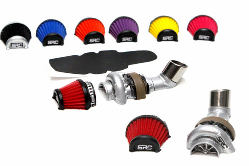 SRC 1/10 Scale TURBO CHARGER W/ INTAKE Extreme Turbo 1 -YELLOW-