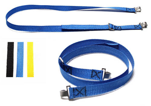 SRC 1/10 Scale TIE DOWN STRAPS 6MM (1PC) -BLUE-