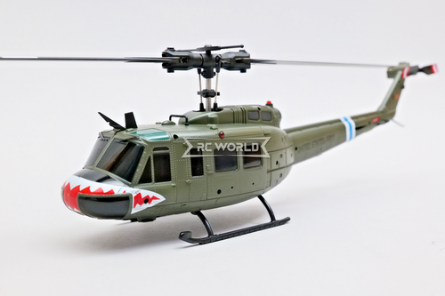 RC 1/48 HELICOPTER HUEY UH-1 W/ Gyro W/ Optical Flow 3D 2.4ghz-RTF-*TIGERS *