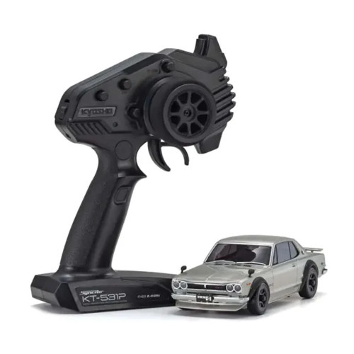 Kyosho RC Mini Z NISSAN SKYLINE 2000 GTR (KPGC10) RWD -RTR- *SILVER* #32359S