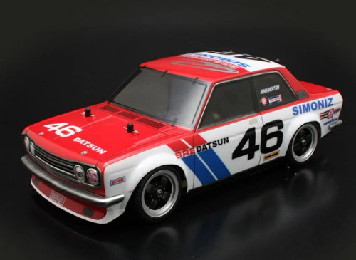 ABC 1/12 RC Car Body DATSUN BRE 510 -CLEAR- #67047