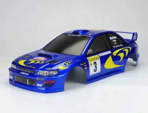 Carisma 1/8 SUBARU WRC LANCER 1997 M48S *FINISHED* Body Shell #16485
