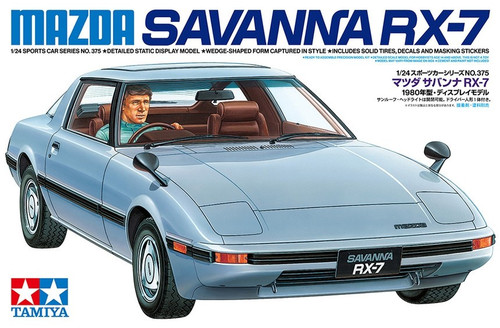 Tamiya 1/24 MAZDA RX7 SAVANNA Plastic Model Kit #24375