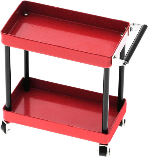 1/10 Scale Metal UTILITY MAINTENANCE CART W/ Wheels -RED-