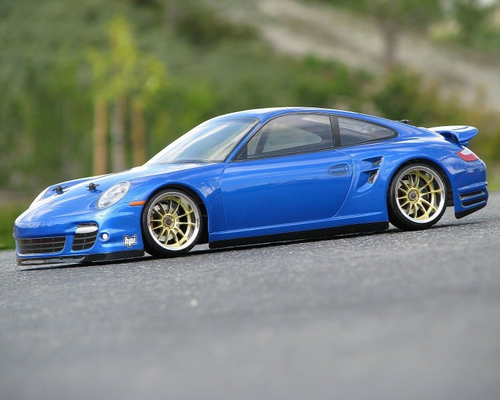 HPI 1/10 RC Car BODY PORSCHE 911 TURBO 997 -CLEAR- #17527