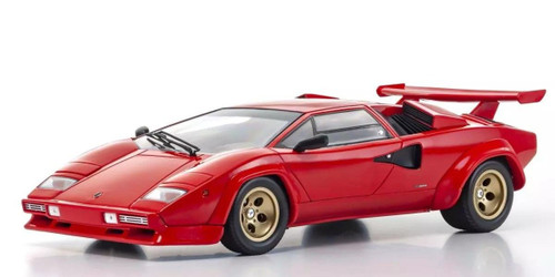 Kyosho 1/18 LAMBORGHINI COUNTACH LP5000 Quattro Die Cast Model Car -RED-
