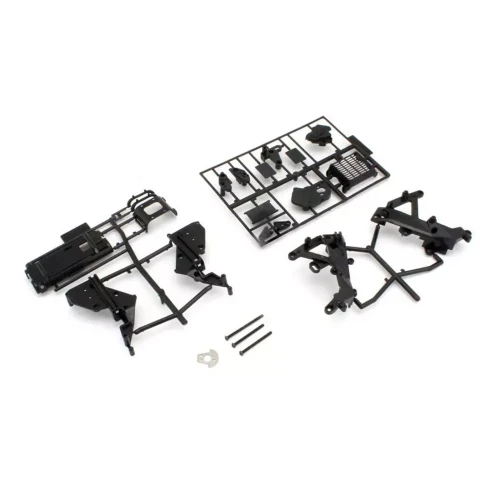 Kyosho Main Frame & Gear Box Set For HOR RC Bike #GP101BK -BLACK-