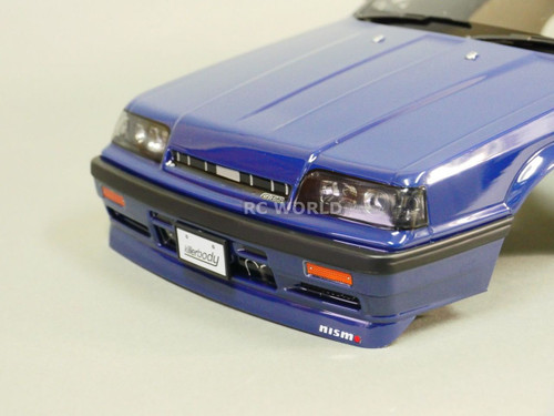 1/10 RC Car BODY Shell NISSAN SKYLINE R31 190 mm *FINISHED* BLUE - RC WORLD