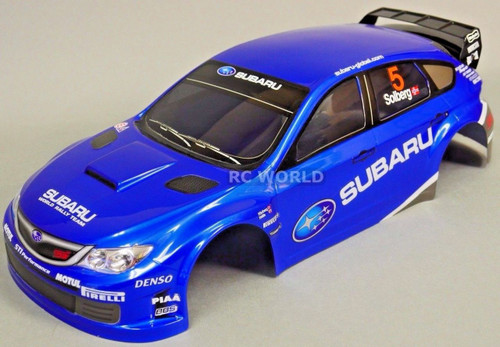 1/10 RC Car BODY Shell SUBARU STI Rally Solberg 190mm *FINISHED*