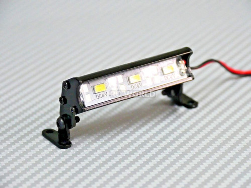 RC Scale MINI LED LIGHT BAR Cree LED Metal Housing VERY BRIGHT 3 LED