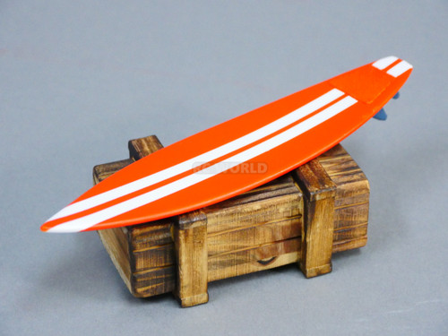 SRC 1/10 Scale SURF BOARD 7.5" -WHITE-