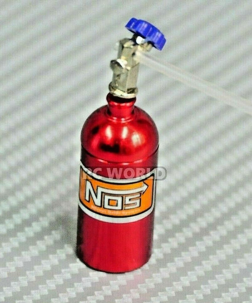 1/10 NOS Nitrous Bottle Nitro Scale Accessories RED