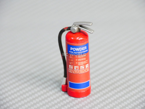 1/10 Scale FIRE EXTINGUISHER Powder W/ Holder + Hardware