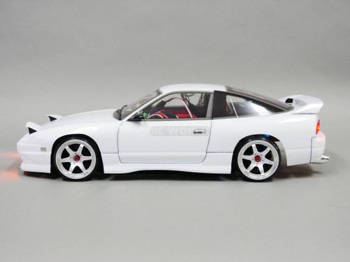 Custom 1/10 RC Drift NISSAN 180SX Pop Up Lights L.E.D Lights - RTR