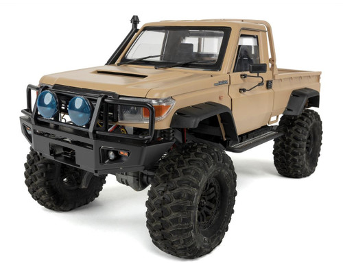 RC 1/10 Truck HARD Body TOYOTA LAND CRUISER LC70 TRX-4 Body 323MM DESERT #48734