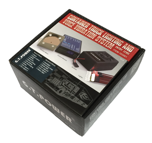 GT Power 1/10 Truck LIGHTING + SOUND + VIBRATION System