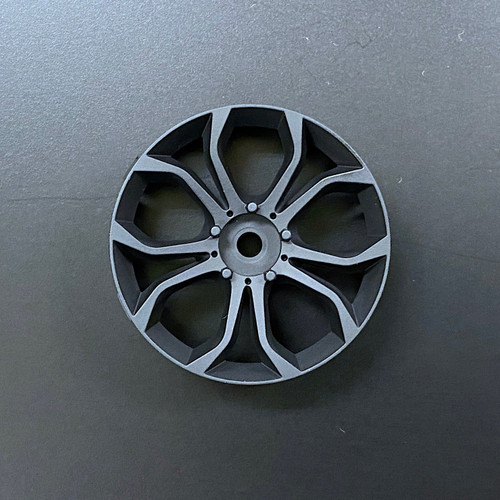 Tetsujin DEEP SPIDER RC Car 1/10 Wheels SILVER Adjustable Offset 3-6 ...