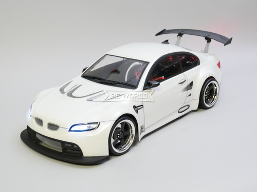 RC Car BODY Shell BMW M3 GT3 E92 200 mm w/ Light Buckets -CLEAR-