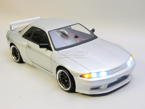 Custom RC 1/10 Drift Nissan Skyline R32 GT-R Drift Car RTR W/ LED