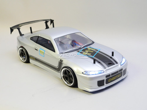 RC 1/10 Drift Nissan Skyline S15 Drift Car RTR W/ LED