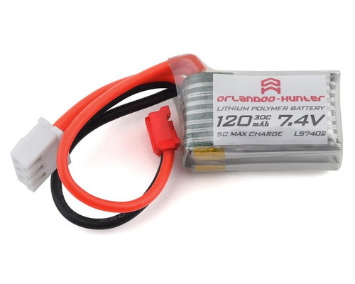 Orlandoo RC 1/32 Parts Micro BATTERY Pack  7.4v 2S 120mah (1PC) - LS7402-B