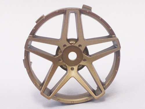 Tetsujin SOUTHERN CROSS RC Car Wheels INSERTS Disk  Adjustable Offset  - GOLD - (4 pcs ) TT-7628