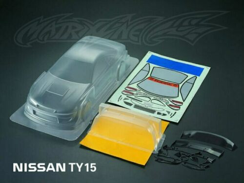 1/10 BODY Shell NISSAN SKYLINE S15 Silvia 200mm W/ Chrome -CLEAR-