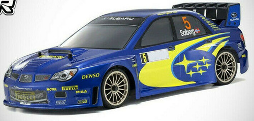 Kyosho RC Mini Z 2008 SUBARU IMPREZA WRC BODY SHELL #MZP486WR