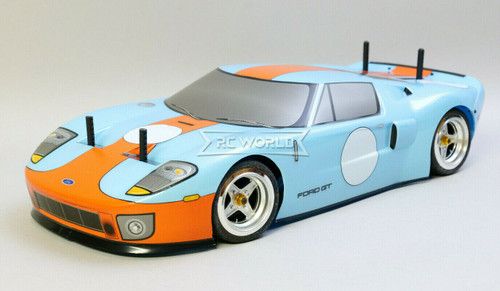 HPI 1/10 RC Car BODY Shell FORD GT 200mm -PRE-PAINTED- #120246