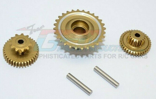 GPM Aluminum Gears For HOR RC Bike 52T 53T 55T (3PCS) -GOLD-
