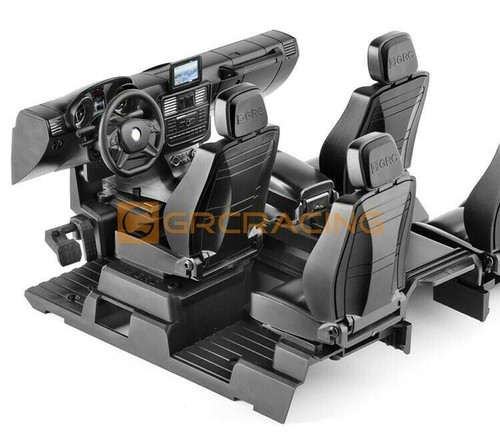 1/10 INTERIOR KIT COCKPIT Traxxas TRX -4 MERCEDES G500 (BLACK)