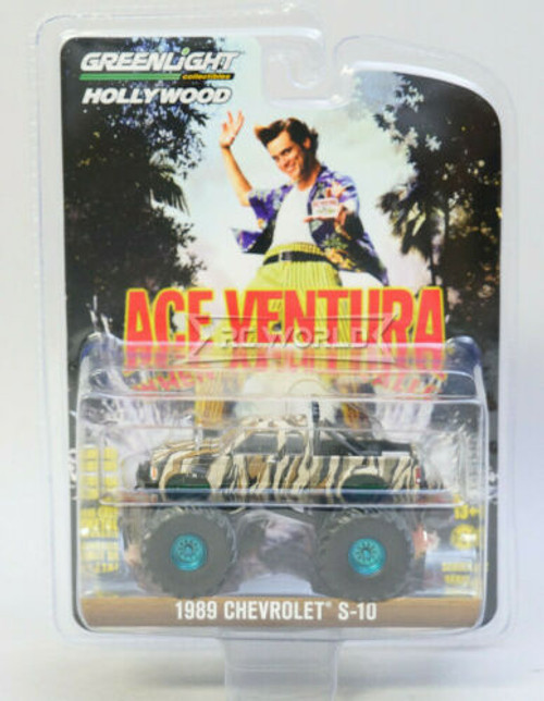 Green Light Hollywood 1/64 Die Cast 1989 CHEVROLET S-10 Truck Camo -CHASE-