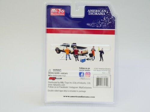 American Diorama 1/64 Die Cast FIGURES Tail Gate PARTY BBQ