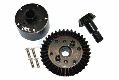 GPM Arrma Granite STEEL Gear 37T & PINION 13T W/ DIFF Case