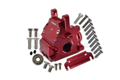 GPM Arrma Aluminum GEARBOX Front/Rear Kraton Senton Typhon Tailon #MAK012 RED