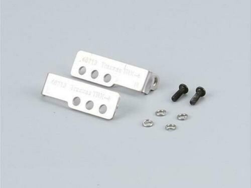 Traxxas TRX-4 Stainless Steel BUMPER CONNECTOR Bracket Toyota LC70 #48713