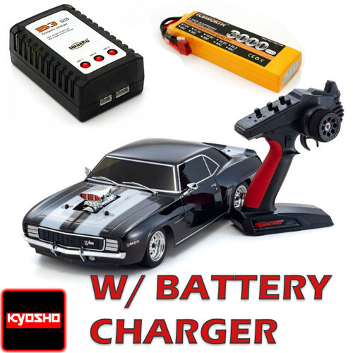 Kyosho 1969 CHEVY CAMARO Brushless W/ Battery & Charger -RTR- 