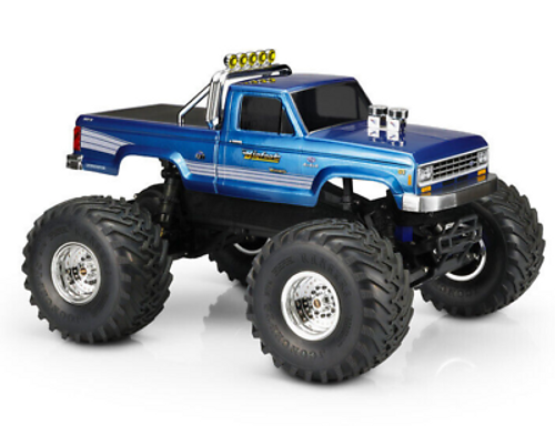 RC 1985 FORD Ranger Big Foot Truck Body -CLEAR - #0298BFR