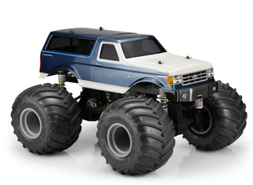 RC 1989 FORD BRONCO Truck Body -CLEAR - #0466